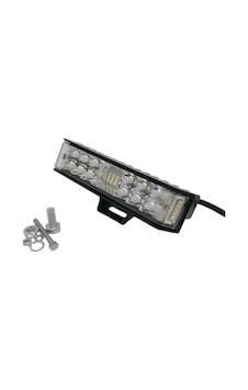 Offroad Sis Lambası 40 Led 20w Kırmızı-beyaz-mavi Çakarlı 12-30v / Lass296