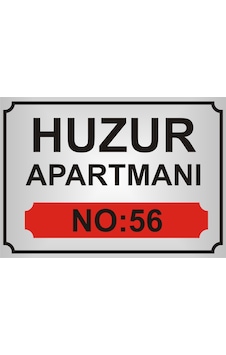 Apartman İsim Tabelası Mod2 Aliminyum AYNALI Gümüş Metal Levha Apartman İsim Tabelası Mod2 Aliminyum AYNALI Gümüş Metal Levha