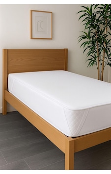 Alez-tek Kişilik Su Geçirmez- 90 Cm 190 Cm Beyaz