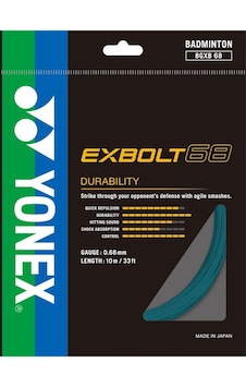 Yonex Exbolt 68 Badminton Kordajı 0.68 Mm / 10 M - Turkuaz Yonex Exbolt 68 Badminton Kordajı 0.68 Mm / 10 M - Turkuaz