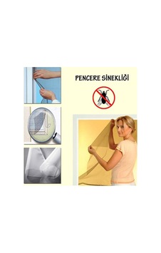 Yeni Ürün Pratik Kullanımlı Çift Kanat Pencere Sinekliği 100 X 150 Cm - 824575924