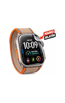 Apple Watch Ultra 4 Uyumlu 3 Adet Şeffaf Ultra Koruyucu Nano Jelatin Apple Watch Ultra 4 Uyumlu 3 Adet Şeffaf Ultra Koruyucu Nano Jelatin