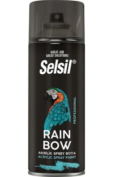Selsil Rainbow Parlak Beyaz Sprey Boya 400 Ml Ral 9010 Selsil Rainbow Parlak Beyaz Sprey Boya 400 Ml Ral 9010