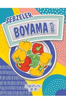 Sebzeler-Boyama Kitabı- Yediveren Çocuk Sebzeler-Boyama Kitabı- Yediveren Çocuk