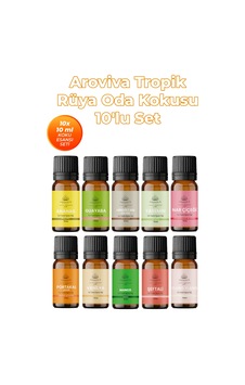 Tropik Rüya Oda Kokusu 10'lu Set Doğal Esansiyel Uçucu Yağ,difüzör Esansı,buhurdanlık Yağı Karışık Tropik Rüya Oda Kokusu 10'lu Set Doğal Esansiyel Uçucu Yağ,difüzör Esansı,buhurdanlık Yağı Karışık