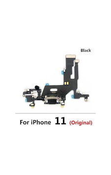 Apple Uyumlu iPhone 11 Full Şarj Soketi Siyah Apple Uyumlu iPhone 11 Full Şarj Soketi Siyah