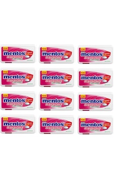 Mentos Defensive Clean Breath Vişne Aromalı Tatlandırıcılı Tablet Şekerleme 12 x 21 G Mentos Defensive Clean Breath Vişne Aromalı Tatlandırıcılı Tablet Şekerleme 12 x 21 G