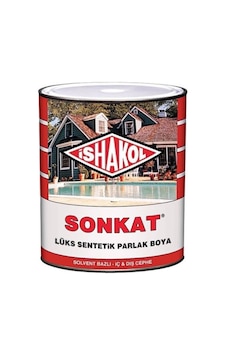 Ishakol Sonkat Yağlı Boya - 0.75 Litre = 900 Gram - Siyah Renk Ishakol Sonkat Yağlı Boya - 0.75 Litre = 900 Gram - Siyah Renk