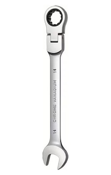 Zhltools Hareketli Mafsallı Cırcır Anahtar 14 Mm Chrome Vanadium Zhltools Hareketli Mafsallı Cırcır Anahtar 14 Mm Chrome Vanadium