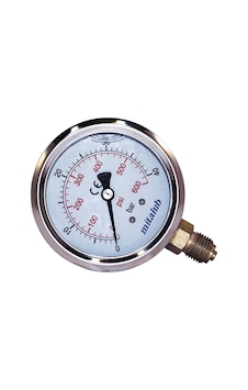 Mitalub Gliserinli Paslanmaz Alttan Manometreler 63mm X 6bar Mitalub Gliserinli Paslanmaz Alttan Manometreler 63mm X 6bar