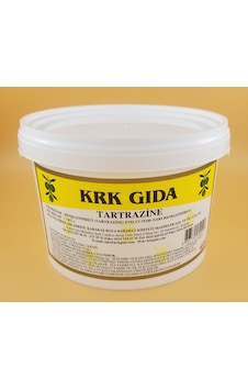 Krk Gıda Tartrazine Gıda Boyası Sarı 1 KG Krk Gıda Tartrazine Gıda Boyası Sarı 1 KG