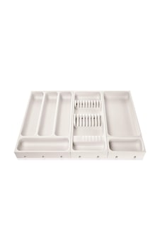 Lexroo Flexispace 899430 Mutfak Gereçleri İçin Çekmece Düzenleyici, Plastik, Beyaz, 37 X 22 X 4,5 Cm Diğer Lexroo Flexispace 899430 Mutfak Gereçleri İçin Çekmece Düzenleyici, Plastik, Beyaz, 37 X 22 X 4,5 Cm Diğer