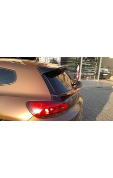Volkswagen Scirocco Makyajsız İnce Spoiler Fiber
