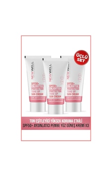 3 Adet Ton Eşitleyici Yüksek Koruma Etkili Spf50 Aydınlatıcı Pembe Yüz Güneş Krem 50 Ml 3 Adet Ton Eşitleyici Yüksek Koruma Etkili Spf50 Aydınlatıcı Pembe Yüz Güneş Krem 50 Ml