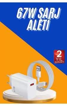 67w - 718 - Hızlı Şarj Yüksek Voltaj Korumalı Type C - Csmo-tex - Şarj Adaptörü