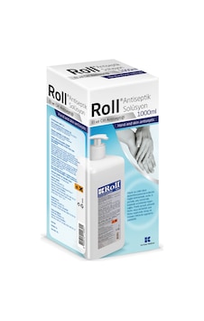 Roll Antiseptik El Cilt Antiseptiği Dezenfektanı 1 L Roll Antiseptik El Cilt Antiseptiği Dezenfektanı 1 L