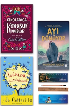 Genç Timaş Ayı Dönüyor - Çikolataca Konuşur Musun - Limon Kütüphanesi Set 3 Kitap Genç Timaş Ayı Dönüyor - Çikolataca Konuşur Musun - Limon Kütüphanesi Set 3 Kitap