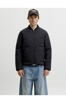 Jack & Jones Erkek Beyzbol Yaka Uzun Kollu Puffer Mont - Axel - 12298748 Siyah Jack & Jones Erkek Beyzbol Yaka Uzun Kollu Puffer Mont - Axel - 12298748 Siyah