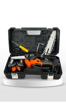 Kimmeer Plus Profesonel Metal Dişli 18v 1.5ah Şarjlı Dal Budama Testeresi