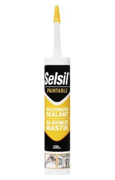 Selsil Silikonize Mastik 500gr Beyaz