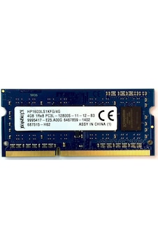 Kingston HP16D3LS1KFG/4G 4 GB PC3-12800 DDR3 1600 MHz Ram Kingston HP16D3LS1KFG/4G 4 GB PC3-12800 DDR3 1600 MHz Ram