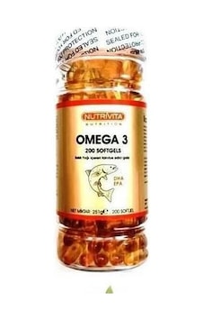 Nutrivita Nutrition Omega 3 2000 Mg 200 Softgels