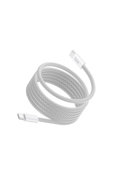 Bix T4cc 65w Usb-c To Usb-c Manyetik Tasarımlı Örgülü Hızlı Şarj Ve Data Kablosu 1 Metre Beyaz Bix T4cc 65w Usb-c To Usb-c Manyetik Tasarımlı Örgülü Hızlı Şarj Ve Data Kablosu 1 Metre Beyaz