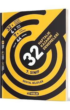 Hız Yayınları 2025 7. Sınıf Sosyal Bilgiler 36 Haftalık Deneme Hız Yayınları 2025 7. Sınıf Sosyal Bilgiler 36 Haftalık Deneme