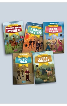 Tarihte İz Bırakanlar Seti 5 Kitap 7-9 Yaş N11.11913 Tarihte İz Bırakanlar Seti 5 Kitap 7-9 Yaş N11.11913