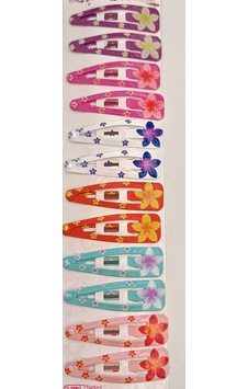 Çıtçıtlı Lotus Desenli Toka 12'li Set Saç Tokası Saç Aksesuarı Çok Renkli Çıtçıtlı Lotus Desenli Toka 12'li Set Saç Tokası Saç Aksesuarı Çok Renkli
