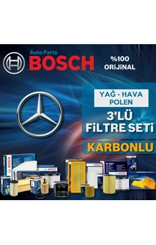 Bosch Mercedes B Serisi B160 W245 Filtre Bakım Seti 2009-2012 3kp Bosch Mercedes B Serisi B160 W245 Filtre Bakım Seti 2009-2012 3kp
