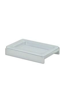 Çelik Banyo Kumru Set Üstü Camlı Sabunluk Krom Renkli Çelik Banyo Kumru Set Üstü Camlı Sabunluk Krom Renkli