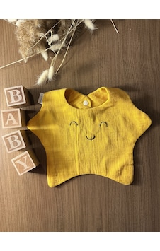 Venedy S Happy Star Mama Önlüğü Hardal Venedy S Happy Star Mama Önlüğü Hardal