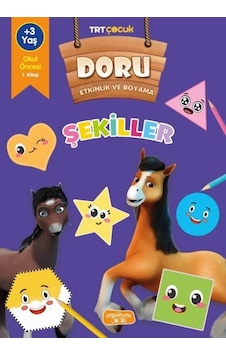 TRT Çocuk - Şekiller - Doru Etkinlik ve Boyama- Yediveren Çocuk TRT Çocuk - Şekiller - Doru Etkinlik ve Boyama- Yediveren Çocuk