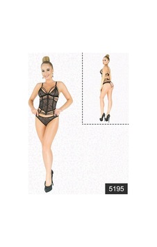 Angbutik Simli Dantel Büstiyer Takım Görsel Angbutik Simli Dantel Büstiyer Takım Görsel