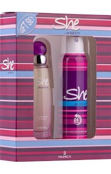 She Is Sexy Kadın Parfüm EDT 50 ML + Deodorant 150 ML She Is Sexy Kadın Parfüm EDT 50 ML + Deodorant 150 ML