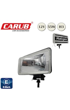 2 Adet Carub Sis Lamba Comet 550 20x9,5x8,5 Kapaklı Beyaz Sis Far