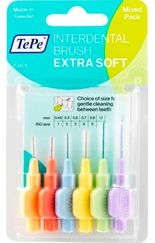 Tepe Extra Soft Arayüz Fırçası 6'lı Karışık Tepe Extra Soft Arayüz Fırçası 6'lı Karışık