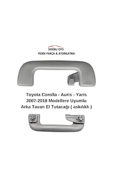 Corolla - Auris - Yaris İçin Arka Tavan El Tutacağı 2007-2018 Corolla - Auris - Yaris İçin Arka Tavan El Tutacağı 2007-2018