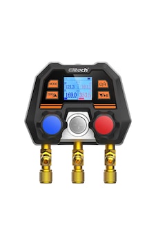 Elitech Ms-100 Plus Dijital Manifold Hortum Hariçtir Elitech Ms-100 Plus Dijital Manifold Hortum Hariçtir