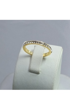 Yeni Sezon Vip Seri Paslanmaz Çelik Altın Kaplama Tamtur Taş'lı Alyans Yüzük Gold Yeni Sezon Vip Seri Paslanmaz Çelik Altın Kaplama Tamtur Taş'lı Alyans Yüzük Gold