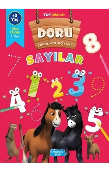 TRT Çocuk - Sayılar - Doru Etkinlik ve Boyama- Yediveren Çocuk TRT Çocuk - Sayılar - Doru Etkinlik ve Boyama- Yediveren Çocuk