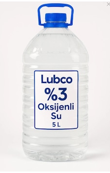 Lubco Oksijenli Su Standart %3 Dezenfektan&saç Sarartma 5kg Pet Ambalaj