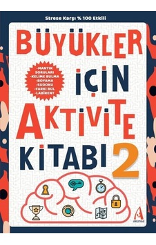 Büyükler İçin Aktivite Kıtabı 2- Arunas Yayıncılık