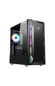Powerboost Vk-G3701B 550W 80+ Usb 3.0 Atx. Argb Fan. Mesh+Stirp S Powerboost Vk-G3701B 550W 80+ Usb 3.0 Atx. Argb Fan. Mesh+Stirp S