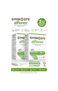 Symbiosys Alflorex Probiyotik 30 Kapsül 2 Adet