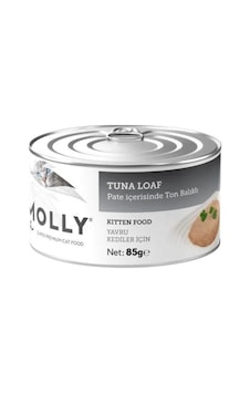 Molly Pate Ton Balıklı Tahılsız Yavru Kedi Konservesi 85 Gr Molly Pate Ton Balıklı Tahılsız Yavru Kedi Konservesi 85 Gr