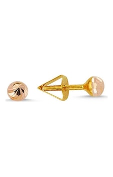 Sembolgold Altın Çocuk Küpe 14 Ayar İğne Model Sg42-70025 Sembolgold Altın Çocuk Küpe 14 Ayar İğne Model Sg42-70025
