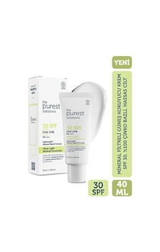 The Purest Solutions Mineral Filtreli Güneş Koruyucu Krem SPF30 40 ML The Purest Solutions Mineral Filtreli Güneş Koruyucu Krem SPF30 40 ML