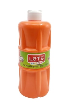 Lets 500 ML Parmak Boyası Turuncu Lets 500 ML Parmak Boyası Turuncu